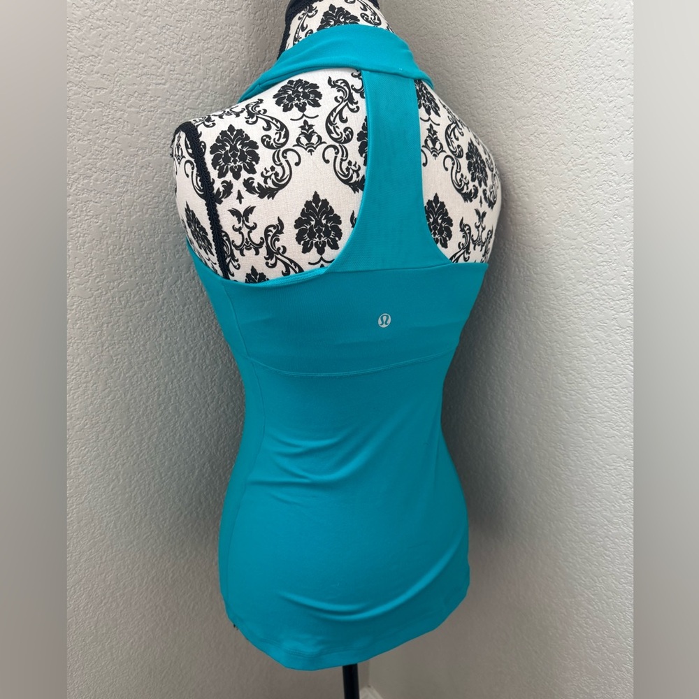 Pool Blue Lululemon Racerback Tank Top